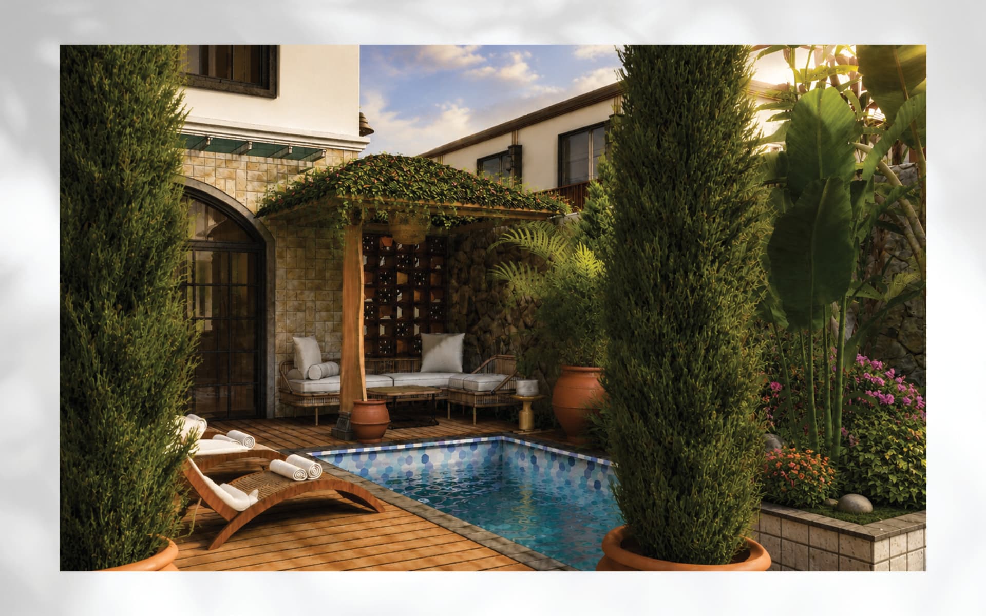 Private Pool Living